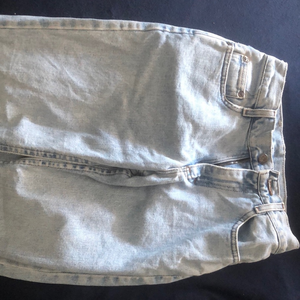 Lee white denim